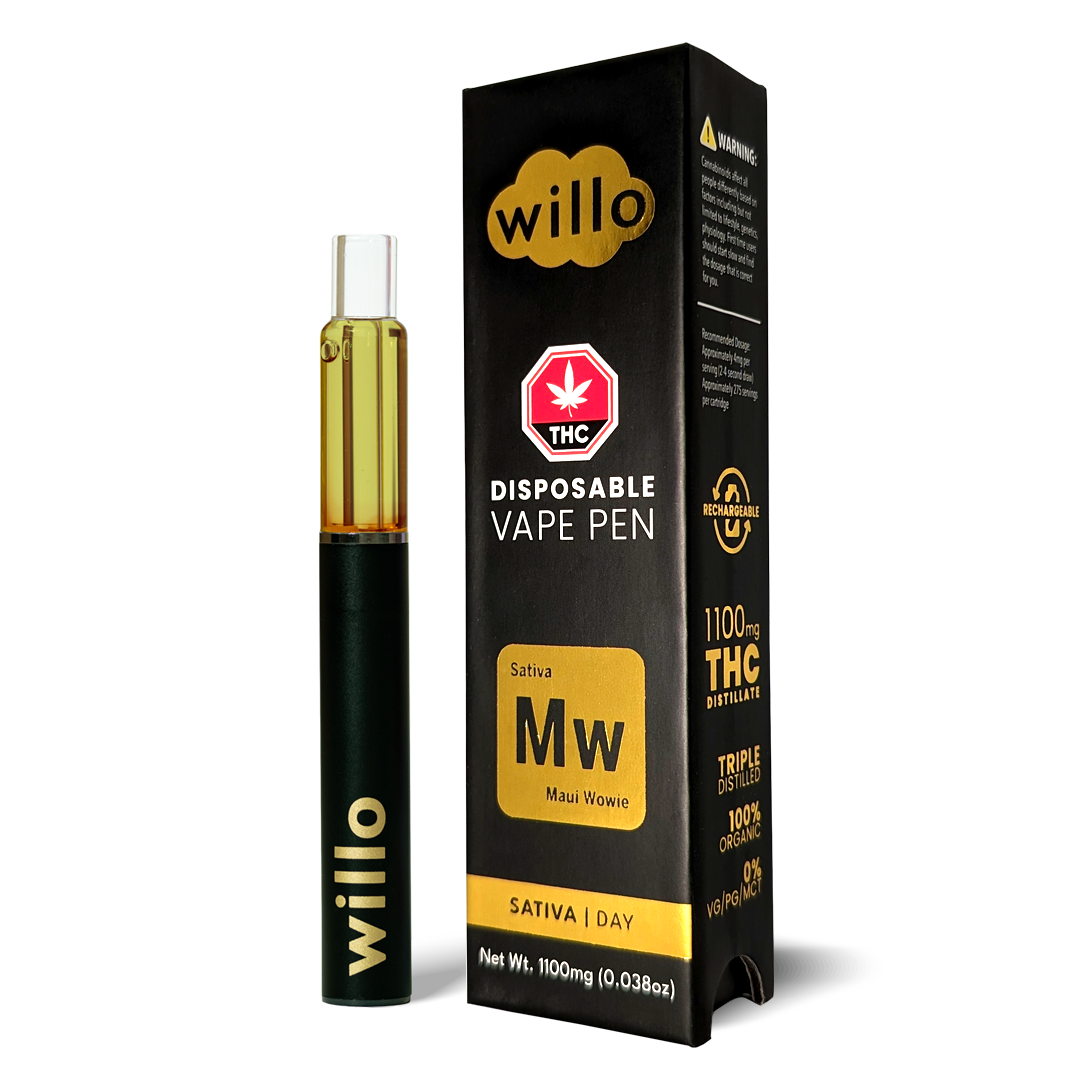 1100mg THC Disposable Vape Pen Willo Store 1100mg THC Disposable Vape Pen Willo Store