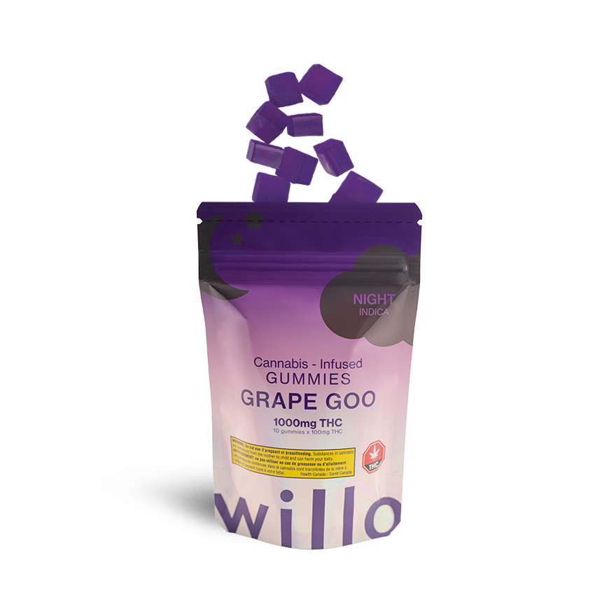 1000mg THC Grape Goo (Night) Gummies – Willo Store