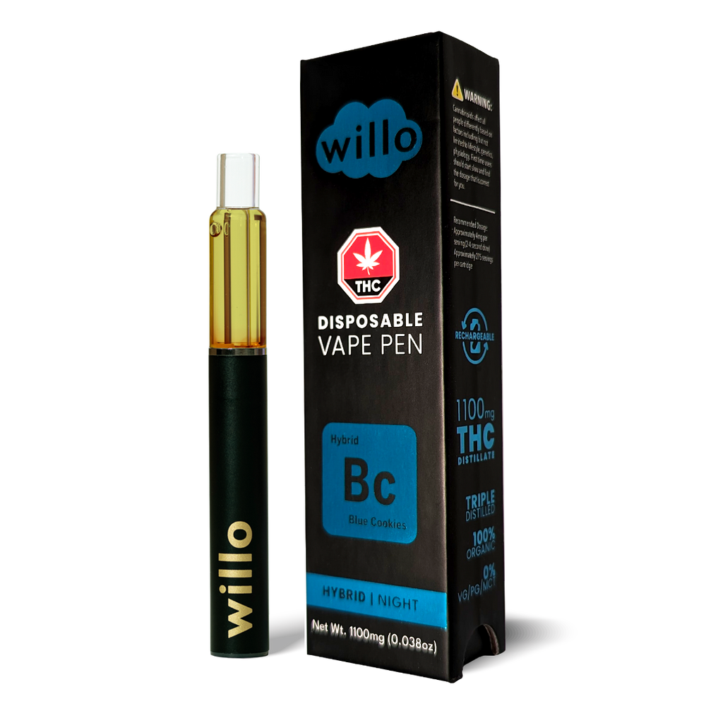 1100mg THC Disposable Vape Pen Willo Store 1100mg THC Disposable Vape Pen Willo Store