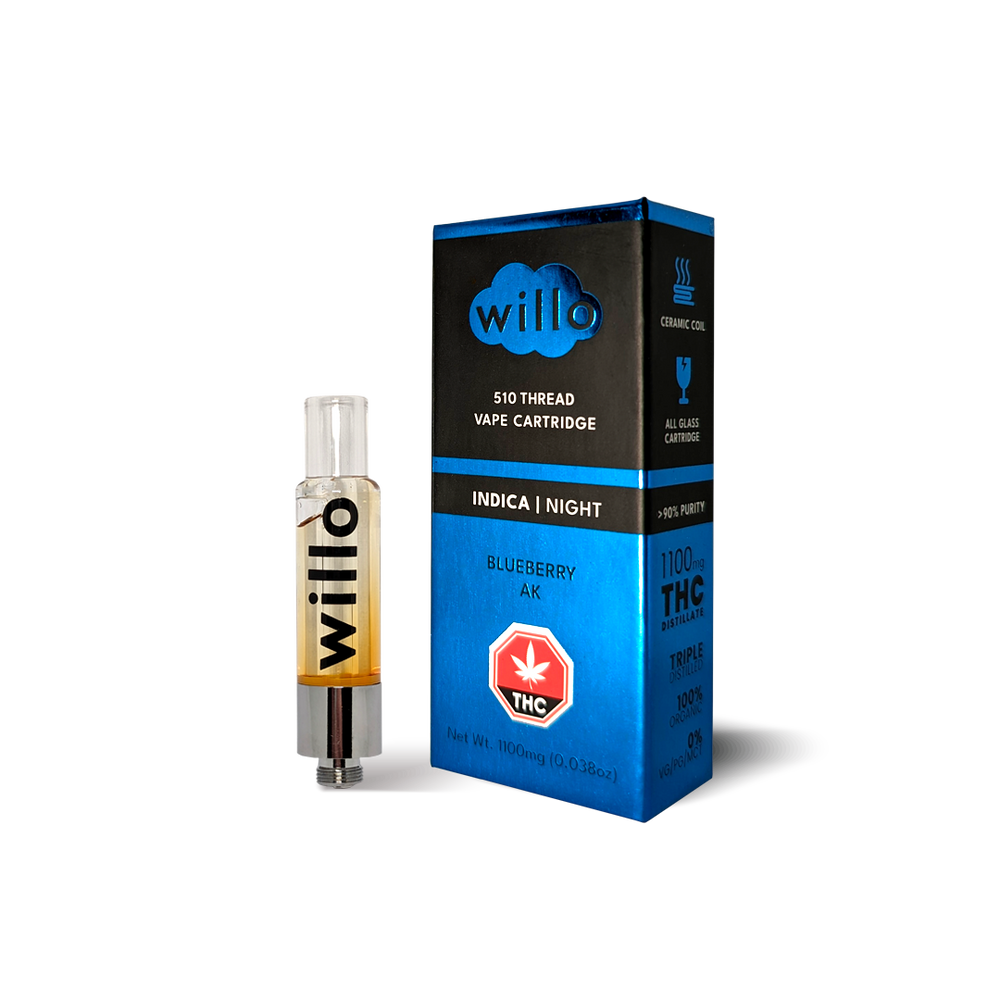 1100mg THC 510 Thread Vape Cartridge Willo Store 1100mg THC 510 Thread Vape Cartridge Willo Store