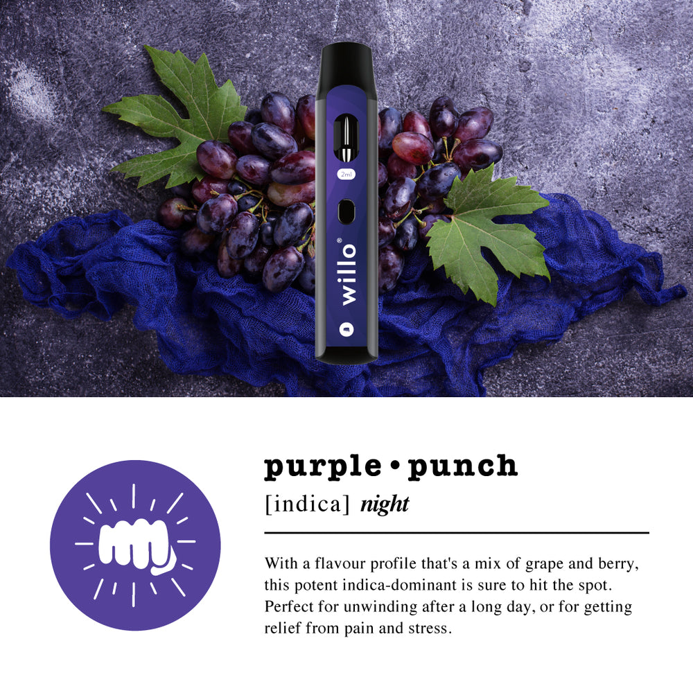 
                  
                    Load image into Gallery viewer, 2000mg THC Disposable Vape Pen - PURPLE PUNCH
                  
                