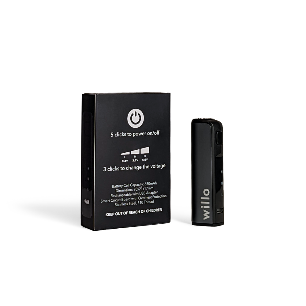 
                  
                    Load image into Gallery viewer, 510 Thread Vape Battery Unit (Rechargeable)
                  
                