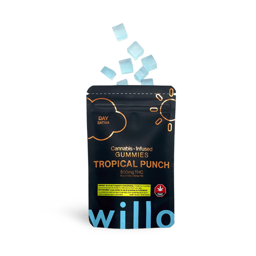 500mg THC Tropical Punch (Day) Gummies